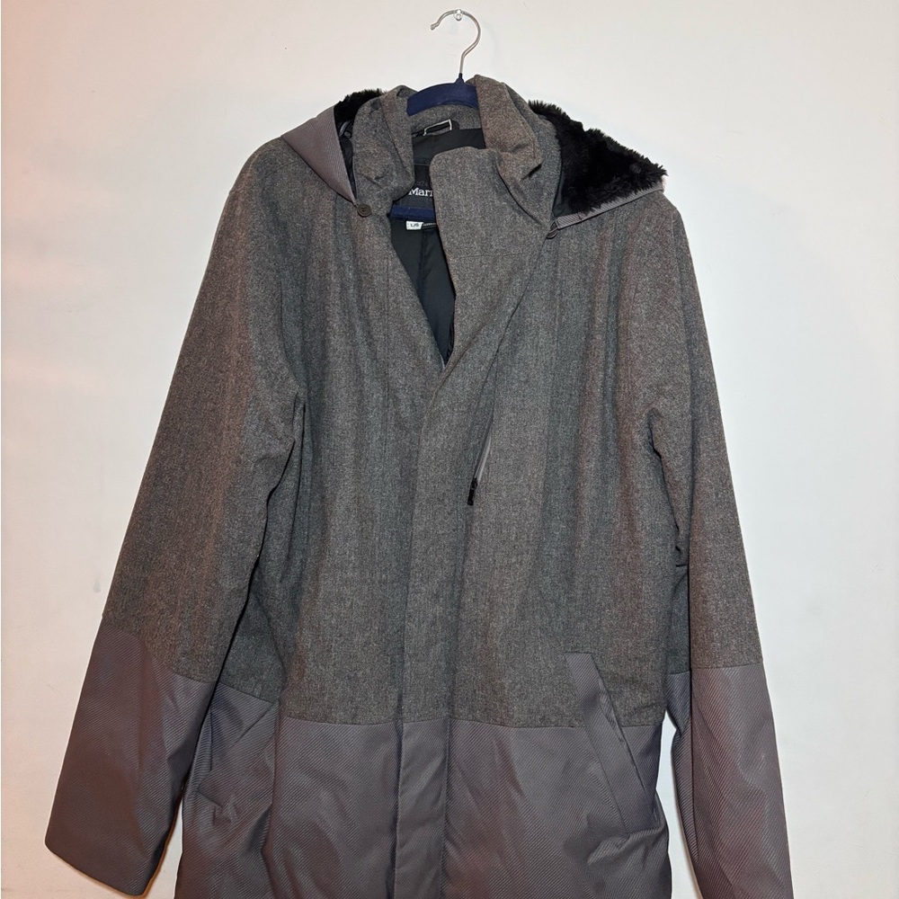 Marmot Men's Gray Trench Coat